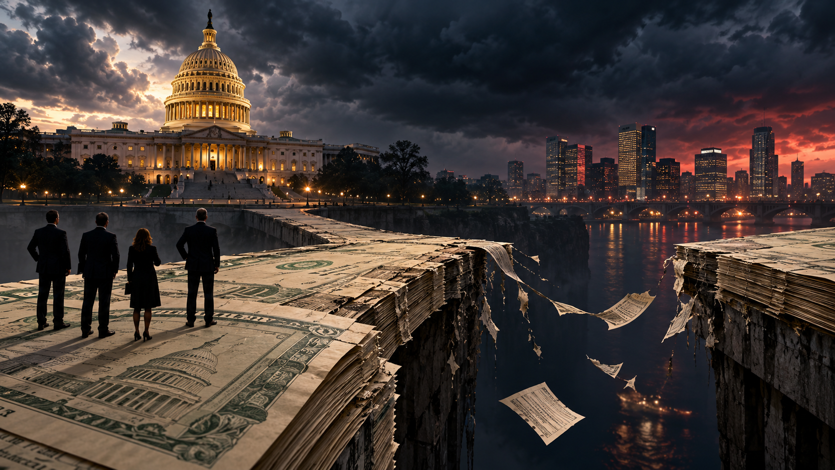 US Debt Default Explained: How a Missed Payment Could Spread