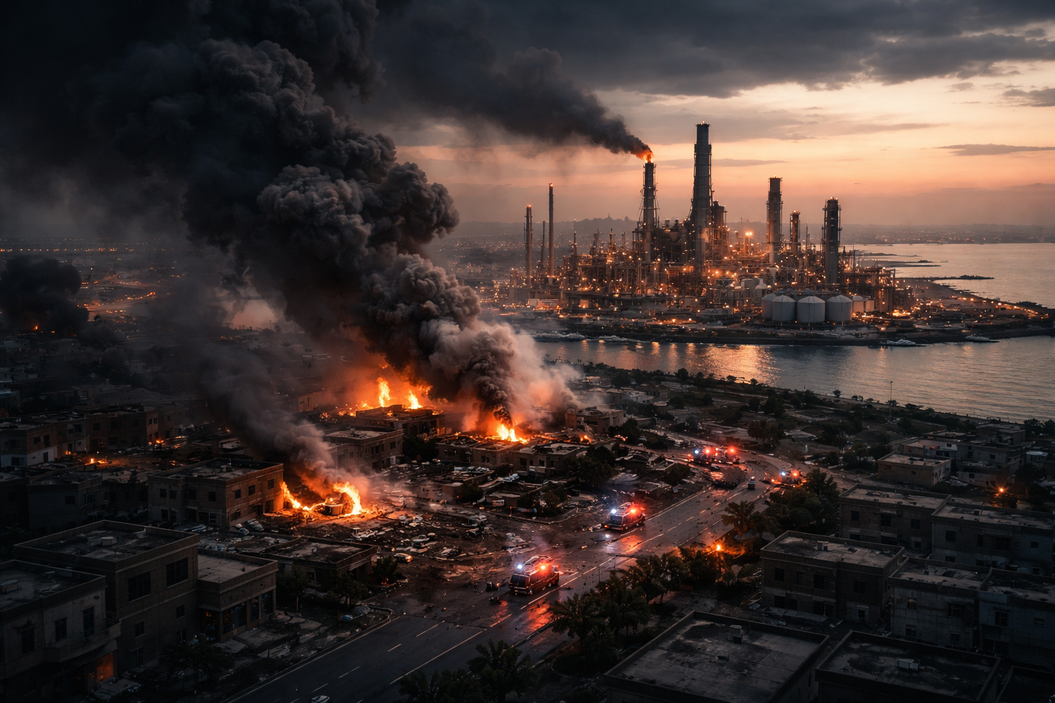 Strike Near Bahrain’s Oldest Oil Refinery Raises Global Energy Fears