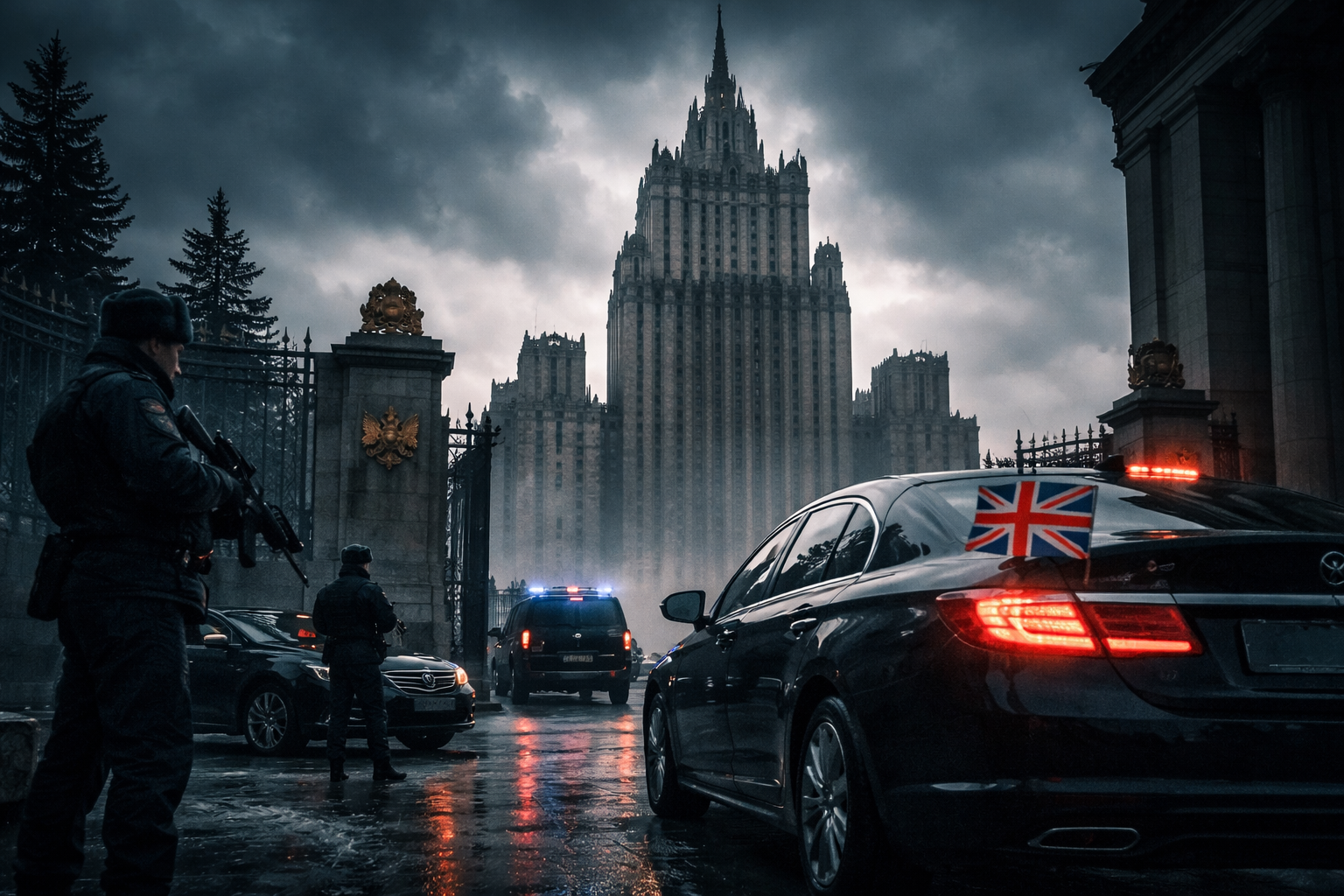 Moscow Accuses UK of Espionage—Diplomat Forced Out