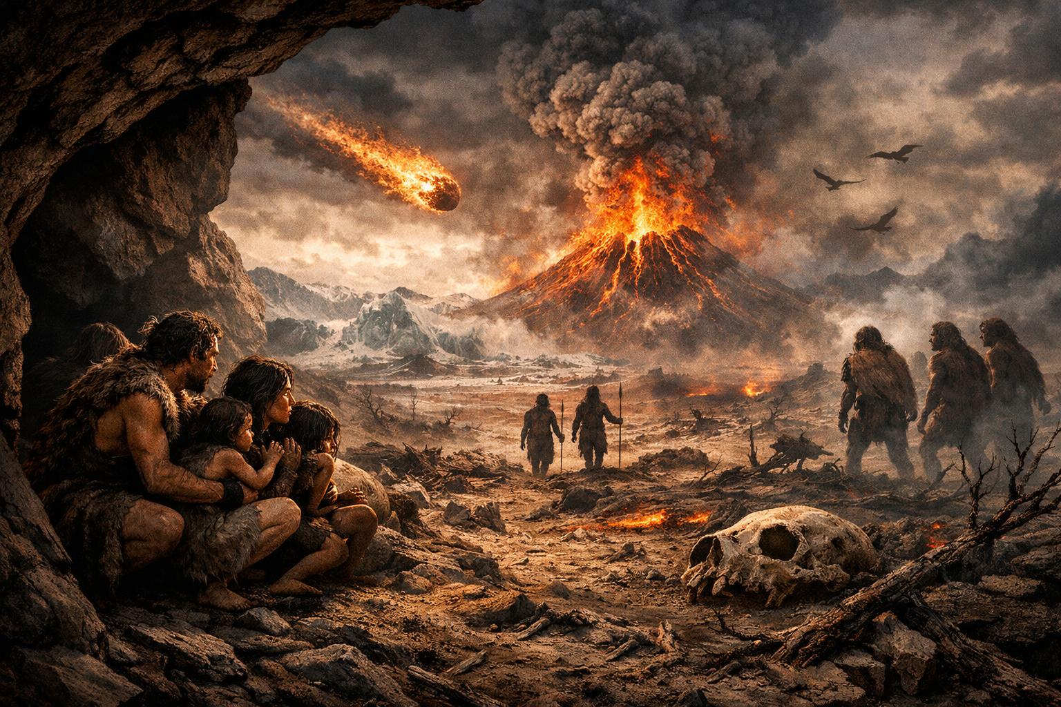 The Day Humanity Nearly Vanished: How a Tiny Breeding Network Survived ...