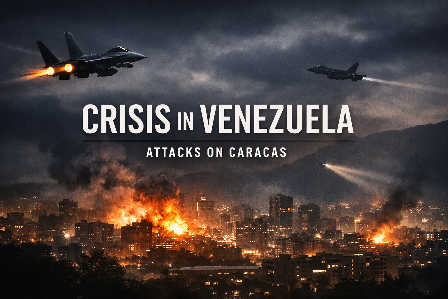 Venezuela Is Being Bombed? What We Know After Explosions Rock Caracas