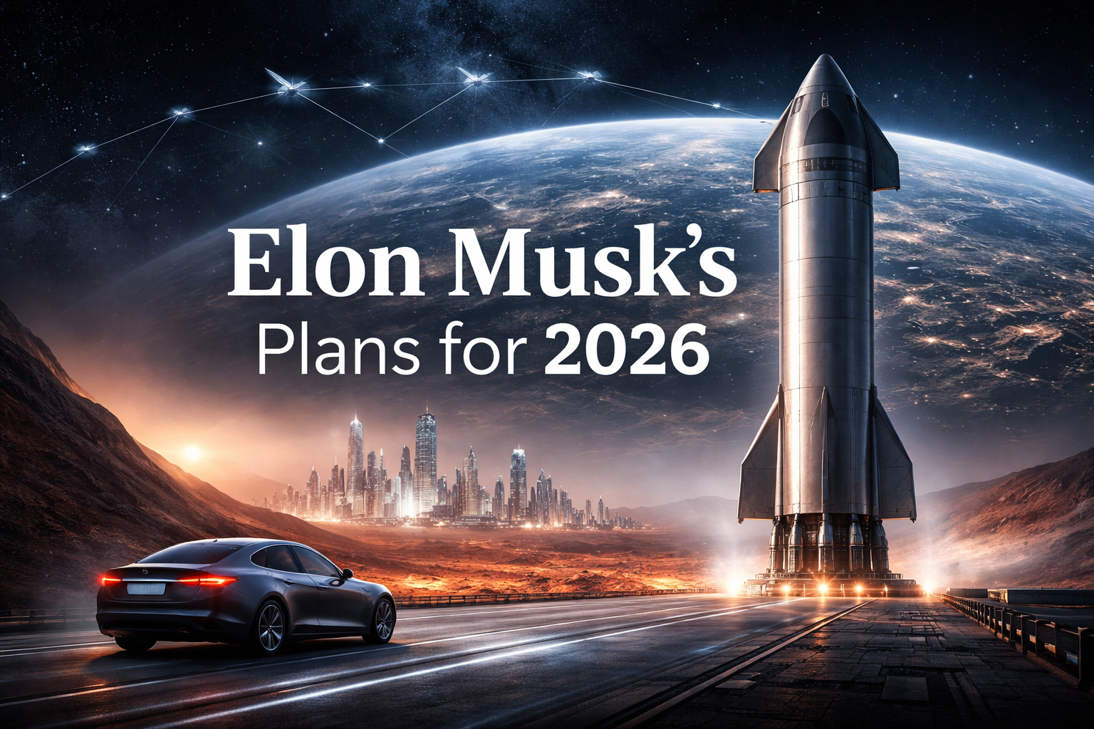 Elon Musk's Plans for 2026: Robotaxi, Starship, xAI, Neuralink | Taylor ...