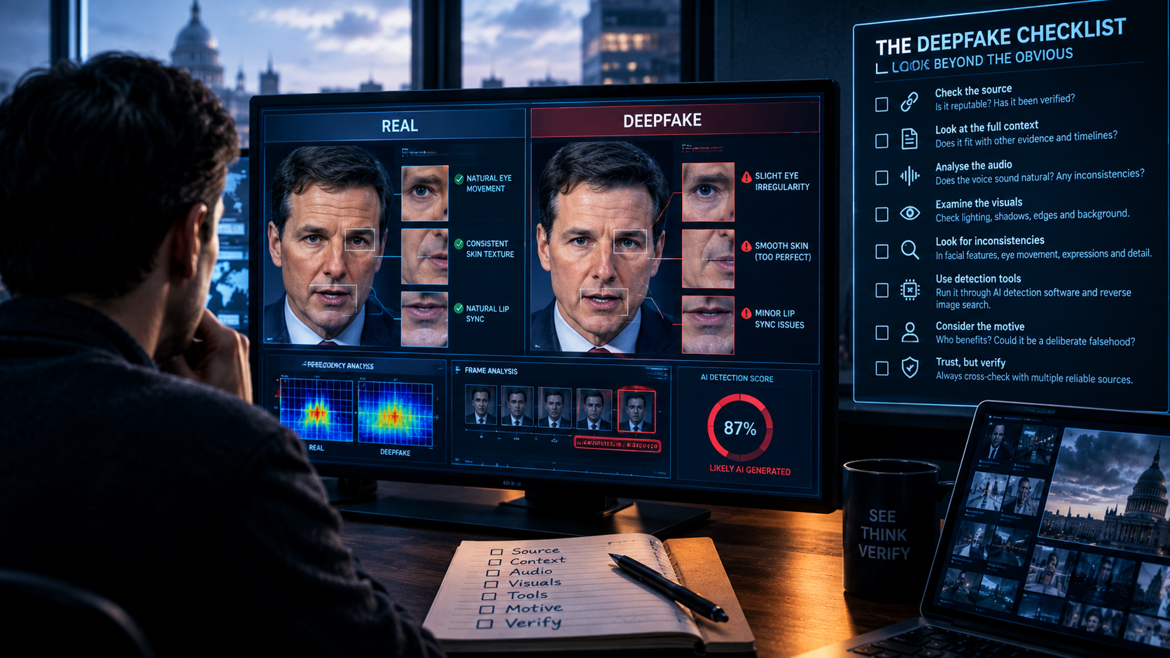 Deepfake Verification: Start By Writing Down The Claim