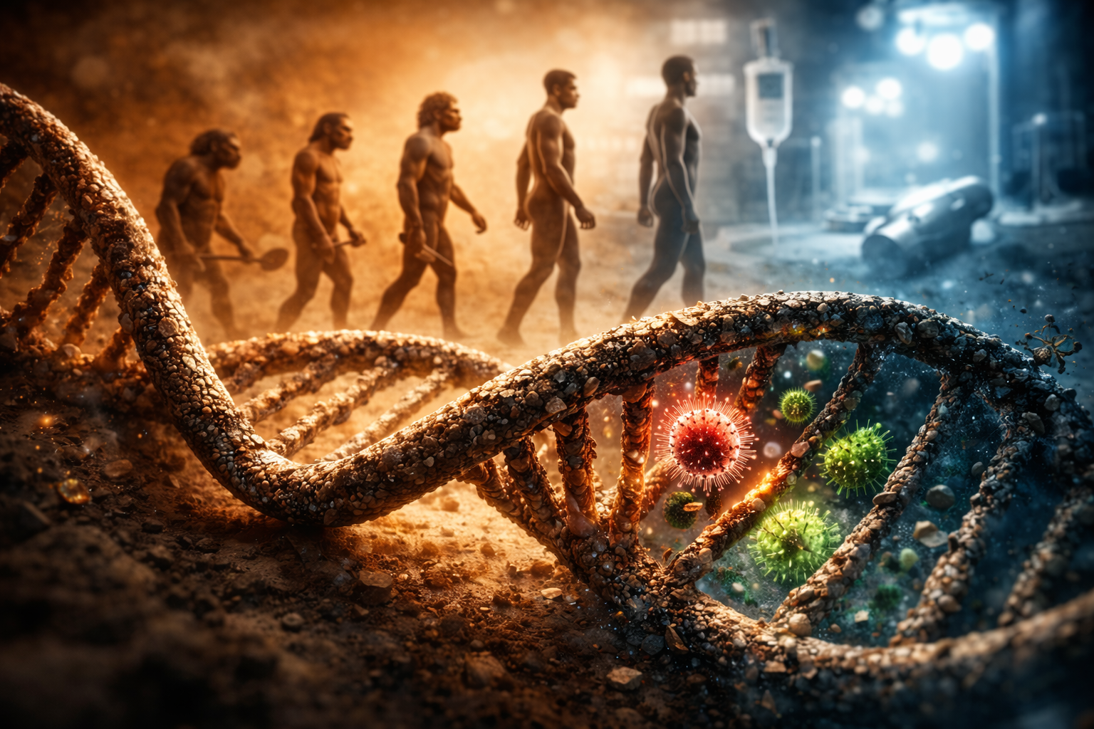 Evolution’s Cold Logic: Why Harmful Genes Keep Circulating