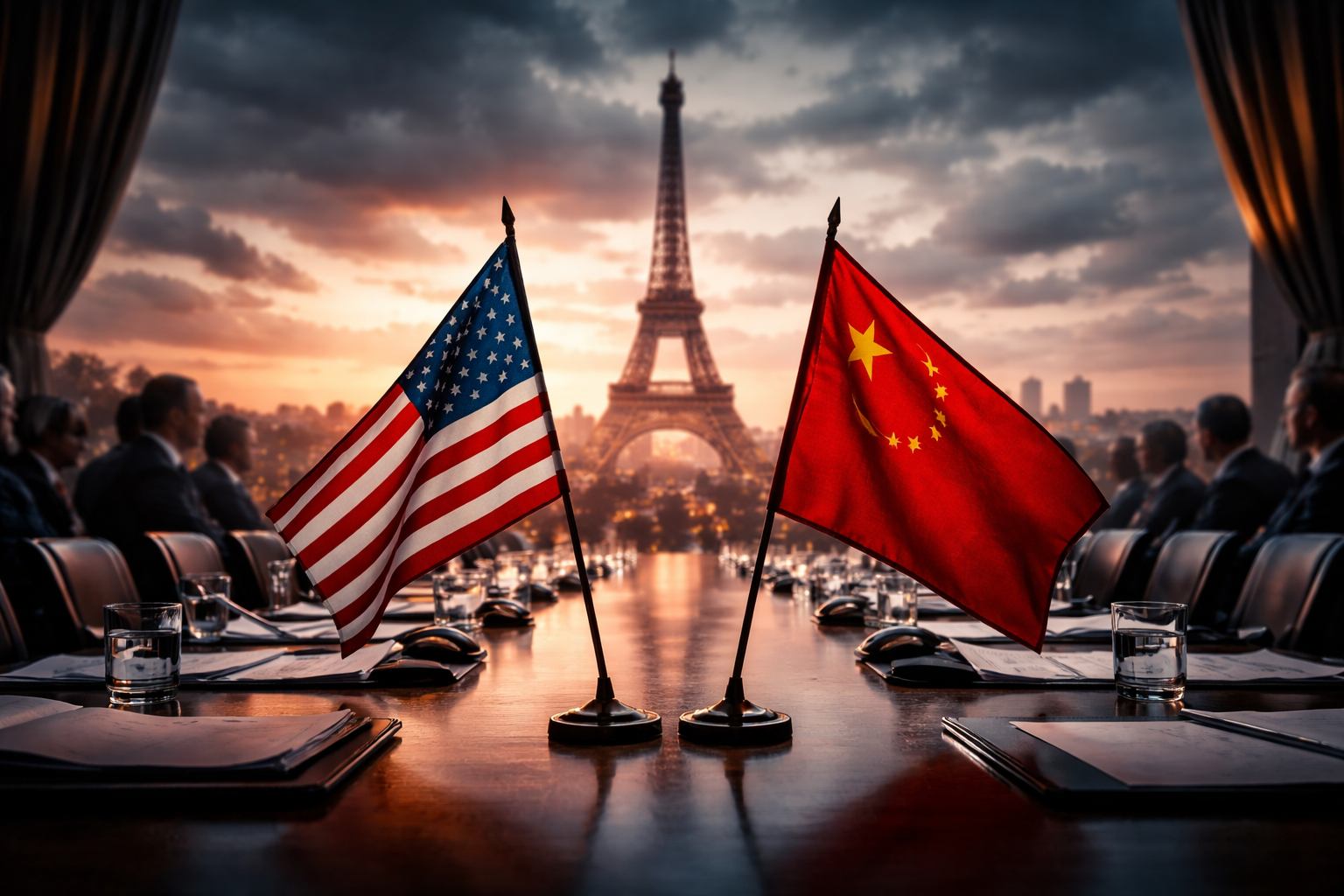 Behind Closed Doors in Paris: US-China Talks Race Toward Trump-Xi Summit