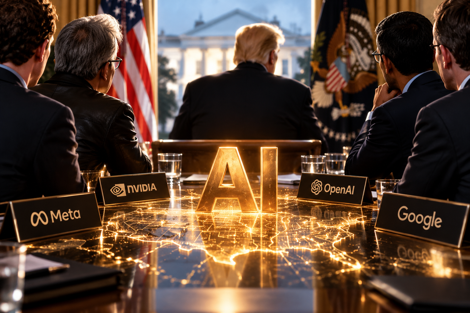 Trump Wants America To Race Ahead On AI — Now The Industry’s Biggest Names Are In Washington