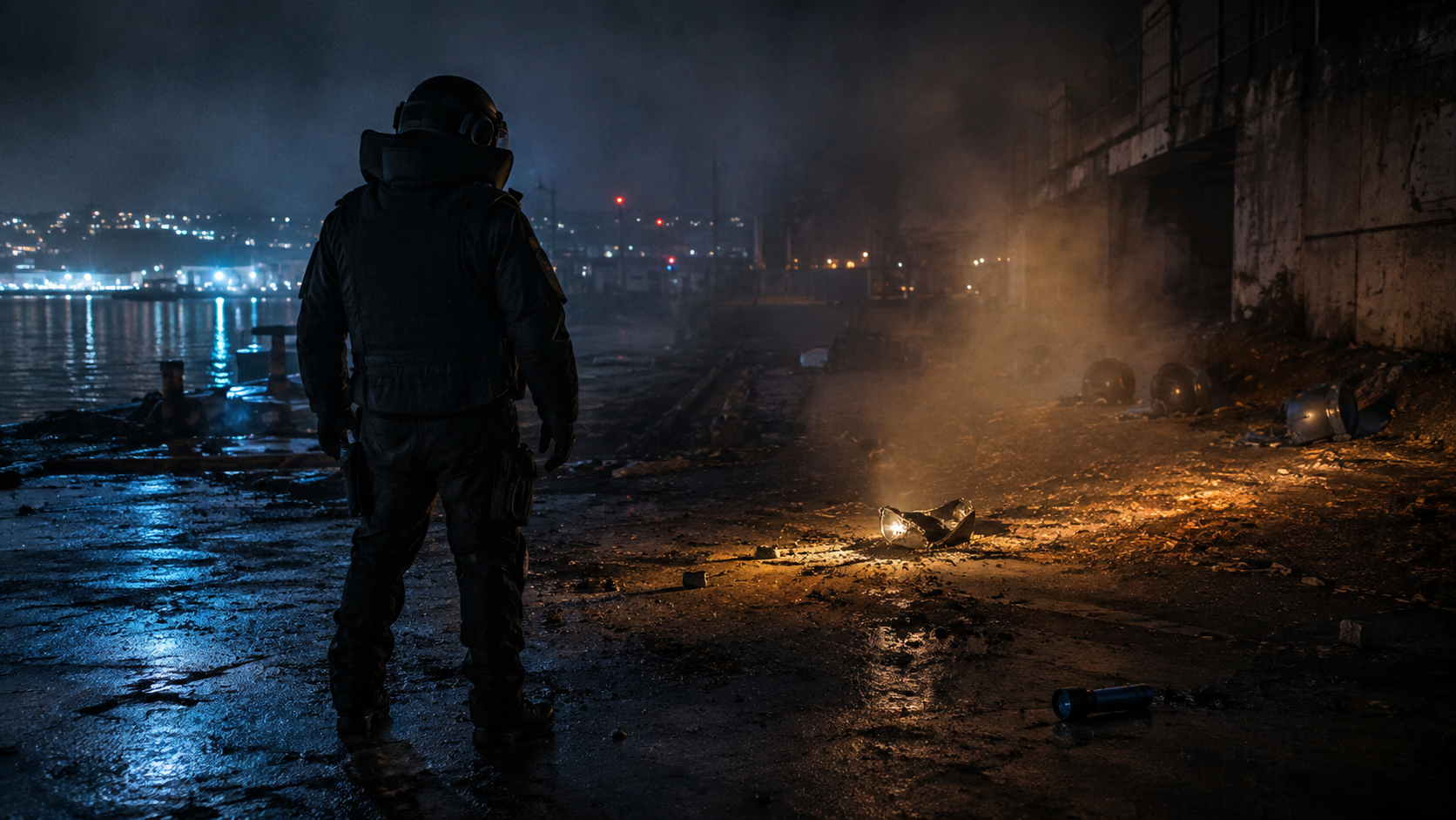Deadly Device Explodes As Specialists Clear Sevastopol Attack Site