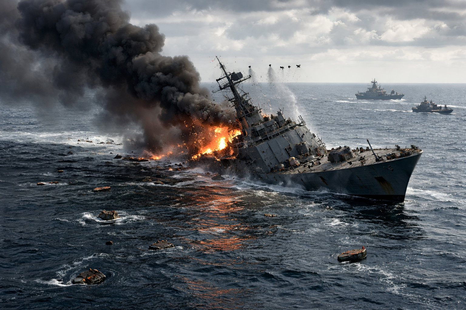 A Torpedo Heard Around the World: US Sinks Iranian Frigate