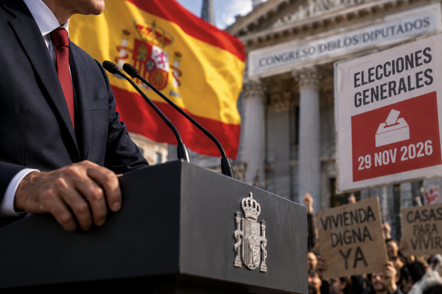Spain Calls November Snap Election After Parliament Blocks Housing Reforms