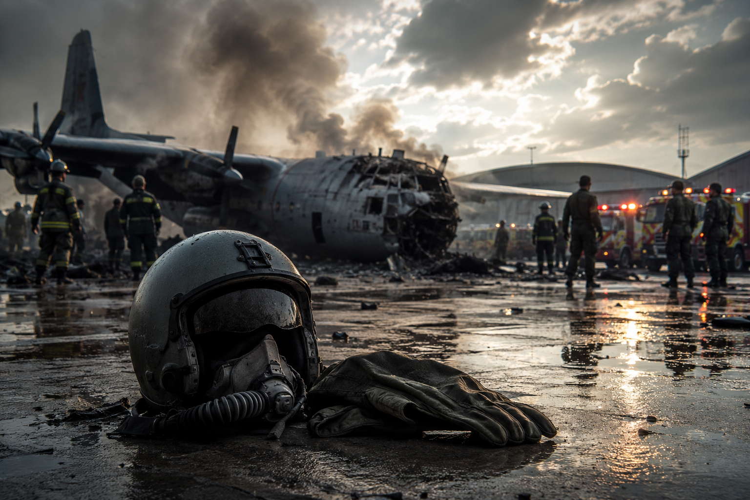 Five Killed As Military Transport Aircraft Crashes In Assam