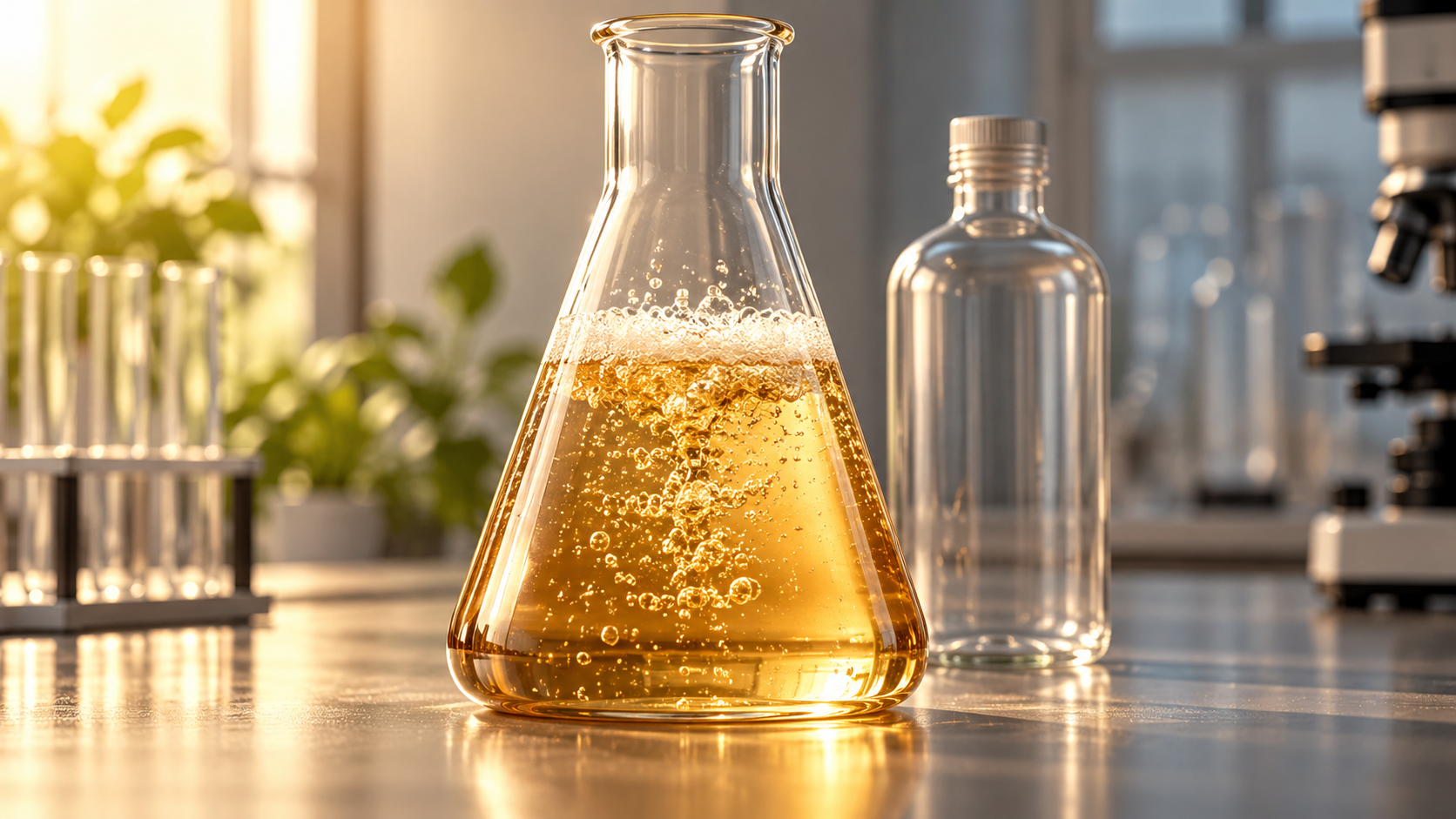 How could a bottle’s carbon become a different ingredient?
