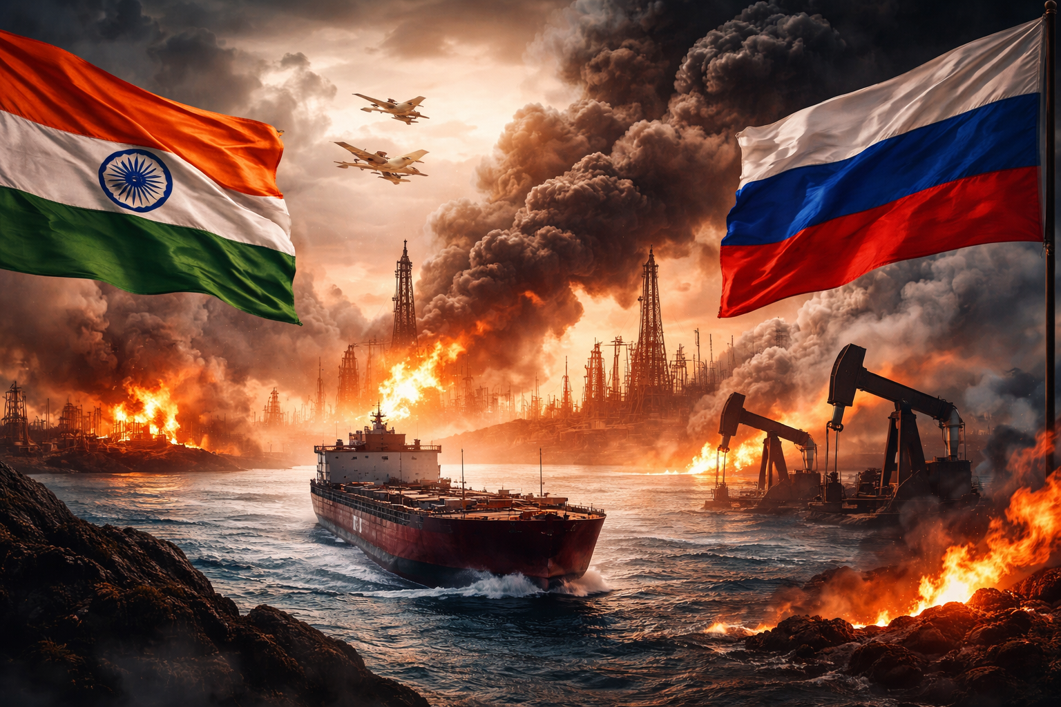 India Abandons West Pressure as Iran War Drives Return to Russian Oil