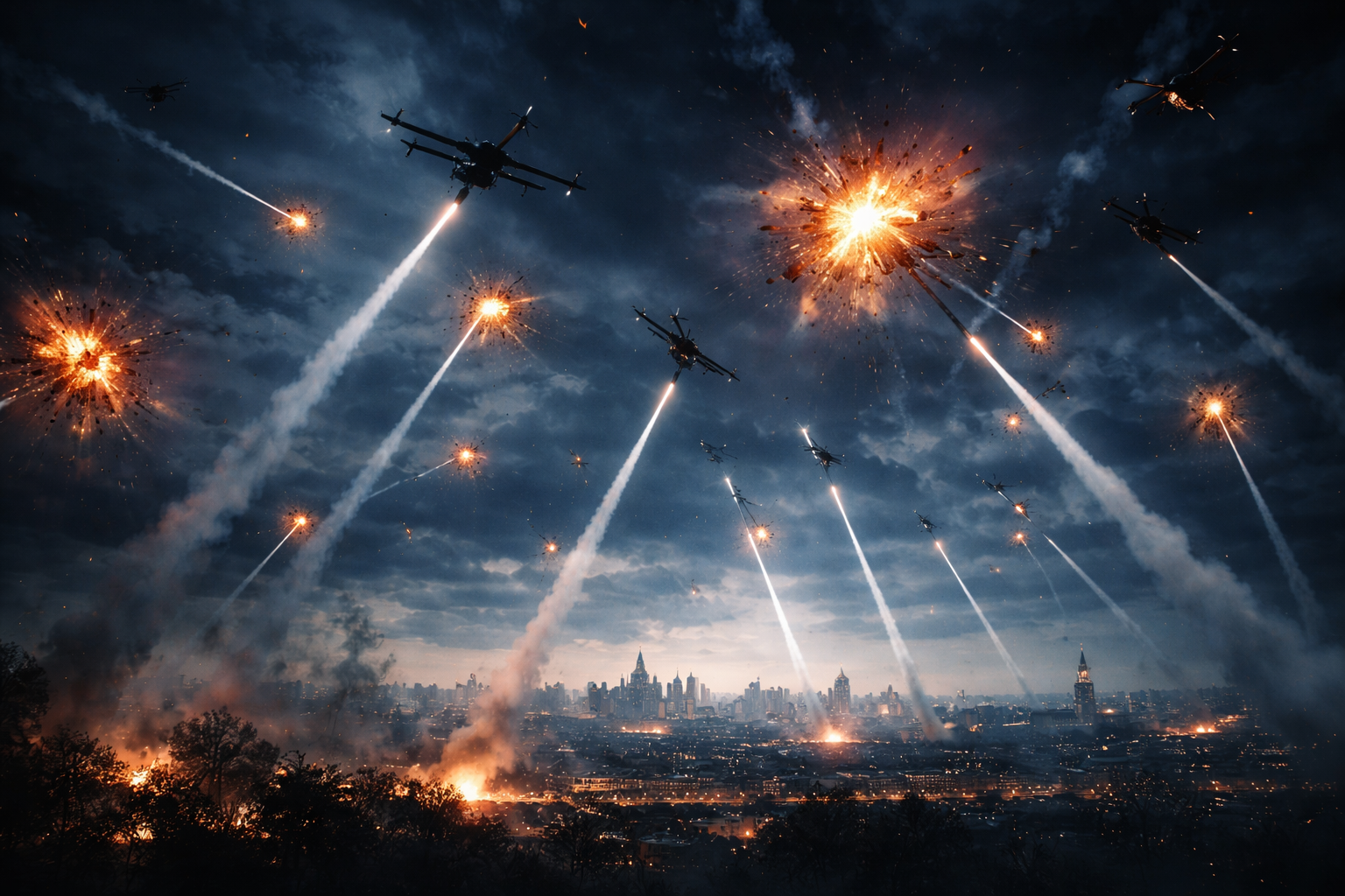 Drone War Escalates: Russia Reports 170 Ukrainian UAVs in Four Hours