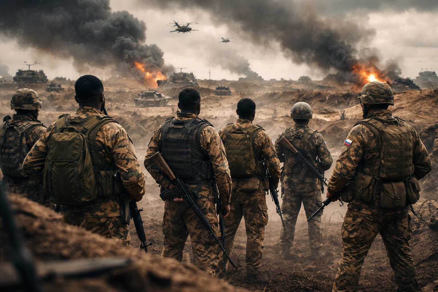 Russia’s Global Manpower Hunt Now Reaches Across Africa