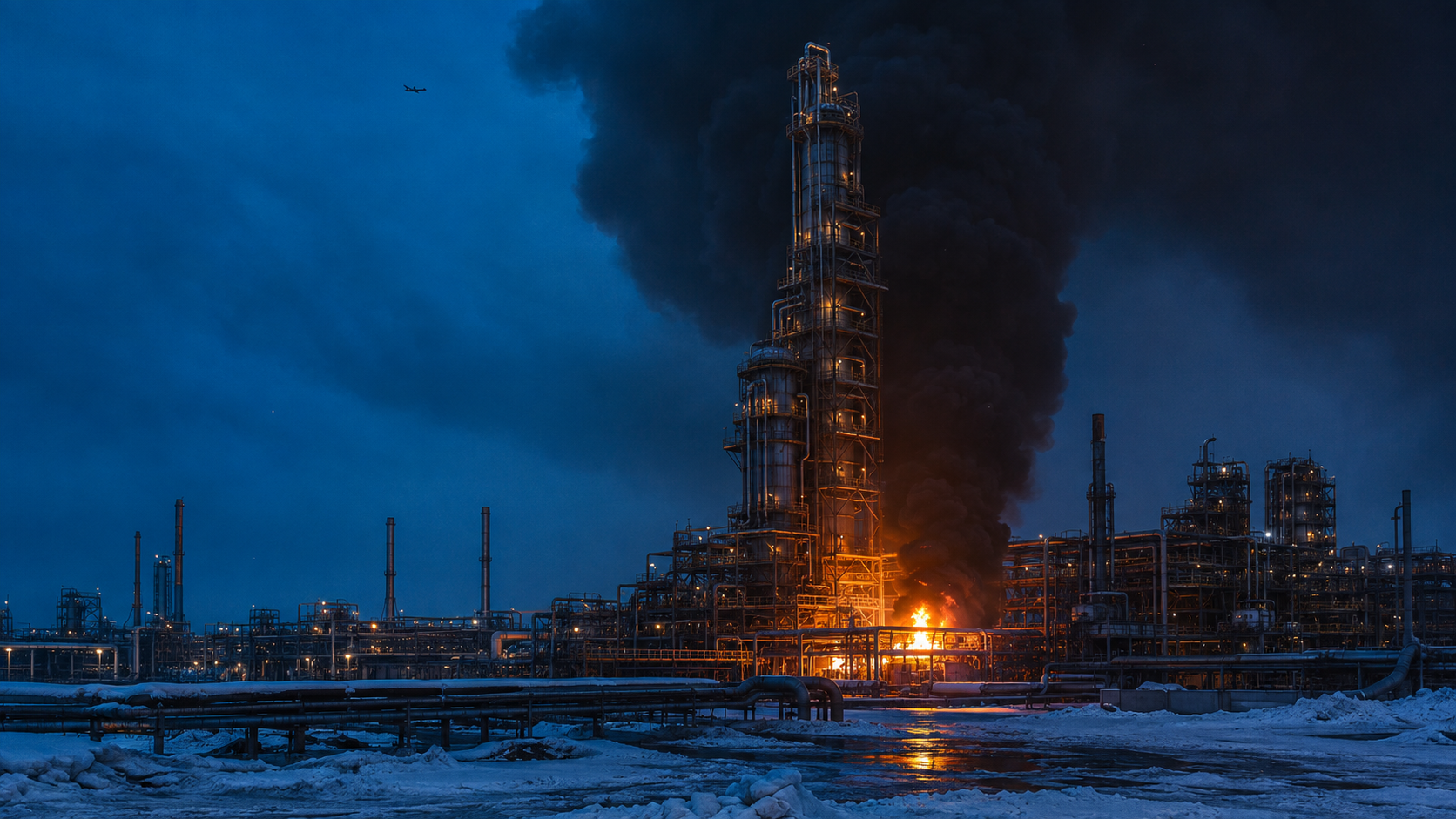 Putin’s Energy Defences Breached More Than 1,300 Miles From Ukraine