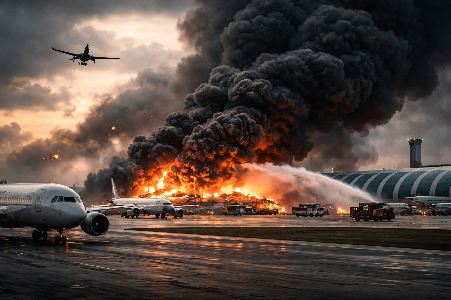 Dubai Airport Fire: The Moment Global Aviation Was Pulled Into War