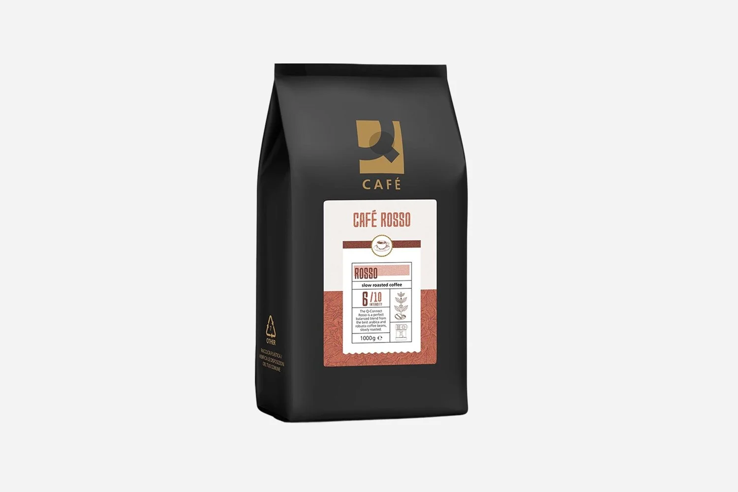 Q-CONNECT koffiebonen Café Rosso