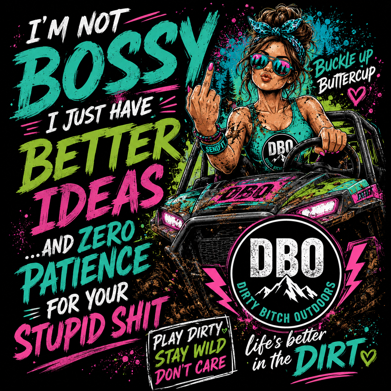 I’m not bossy t-shirt