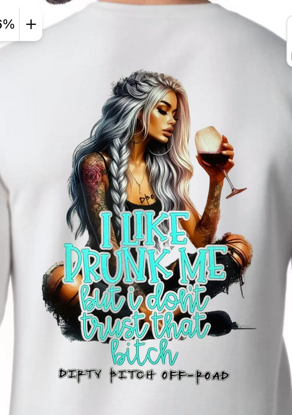 Drunk Me Fleece Crew