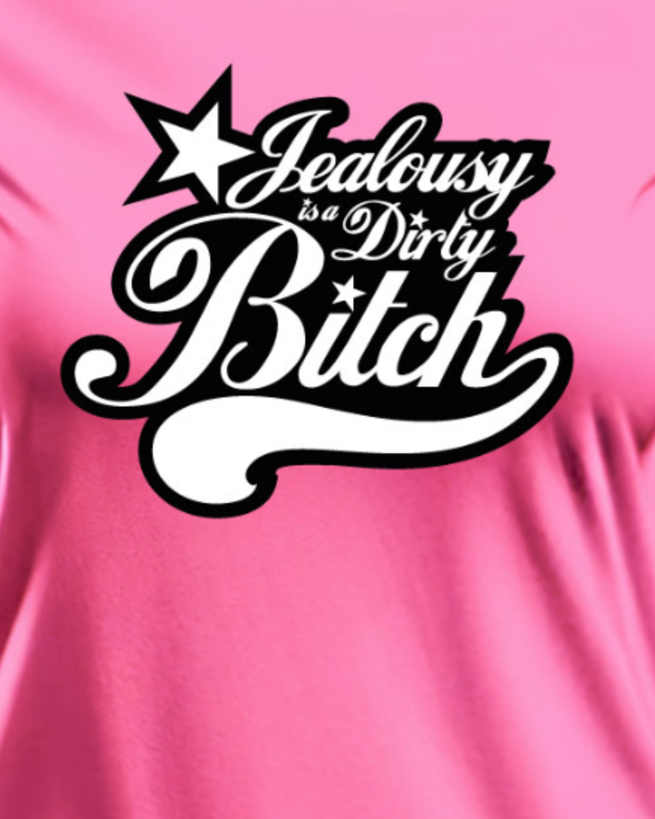Jealousy is a dirty bitch Fleece Crew