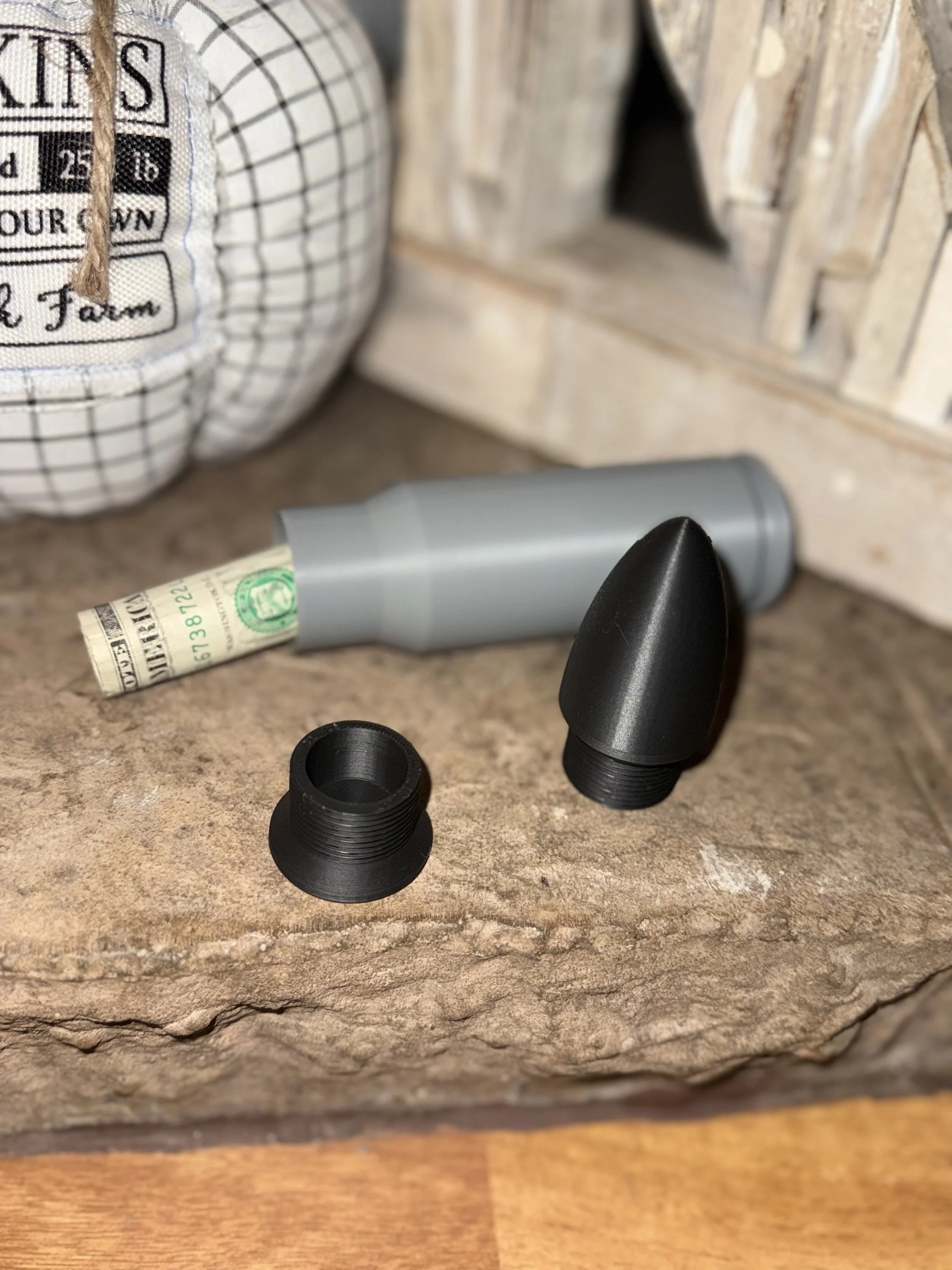 Bullet 3D Printed Money Holder