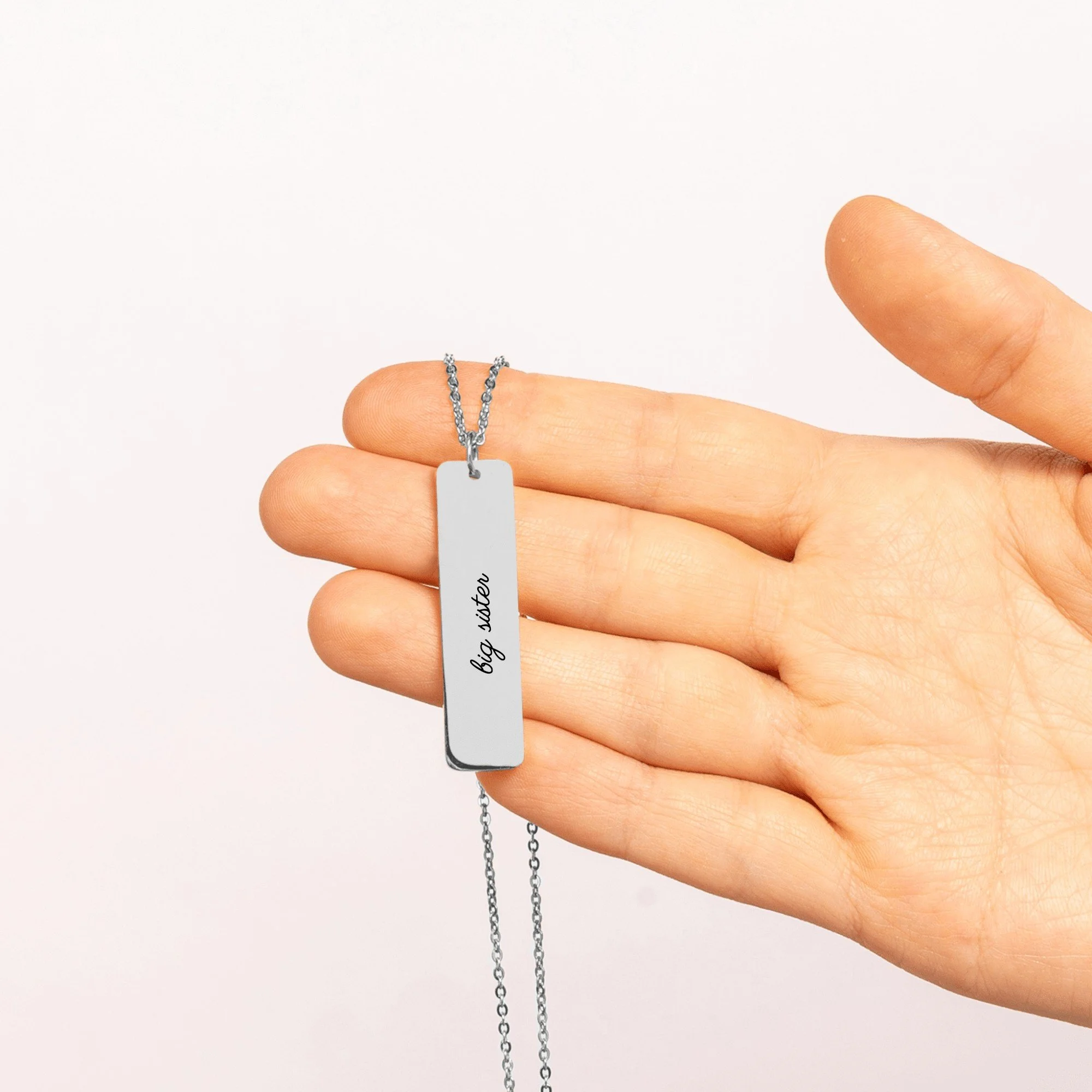 Big Sister Vertical Bar Necklace
From $44 · Free shipping · Buy on Etsy