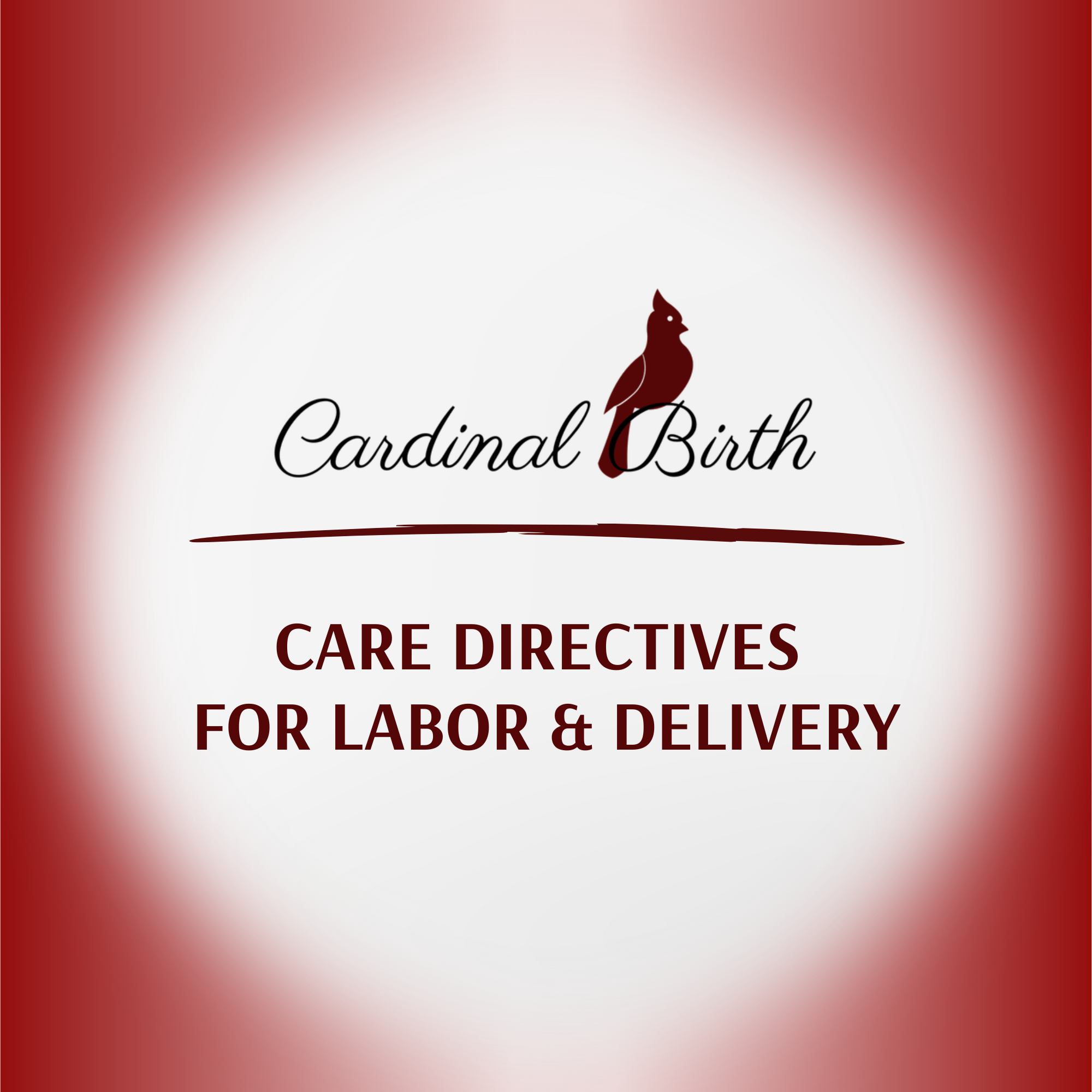 CARE DIRECTIVES FOR LABOR & DELIVERY