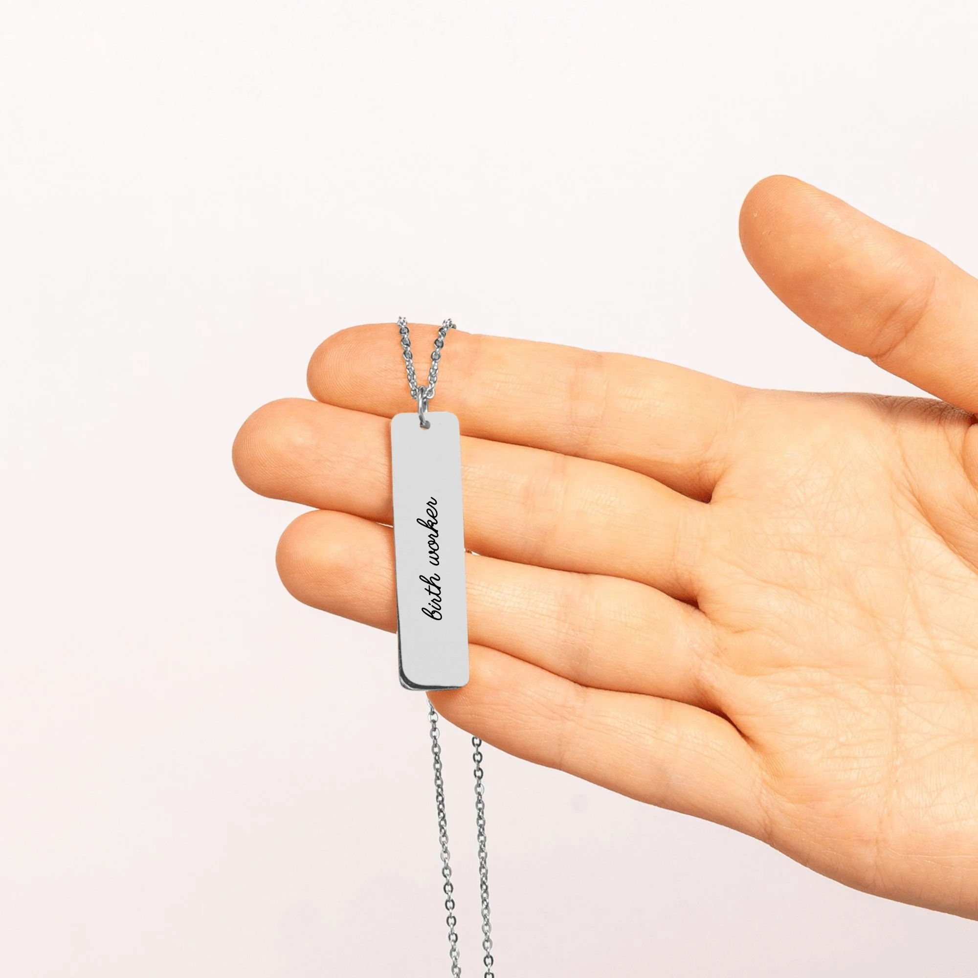 Birth Worker Vertical Bar Necklace
From $44 · Free shipping · Buy on Etsy