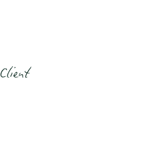 Text that reads "Client."
