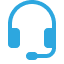customer service headset icon
