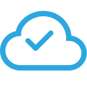 cloud success icon