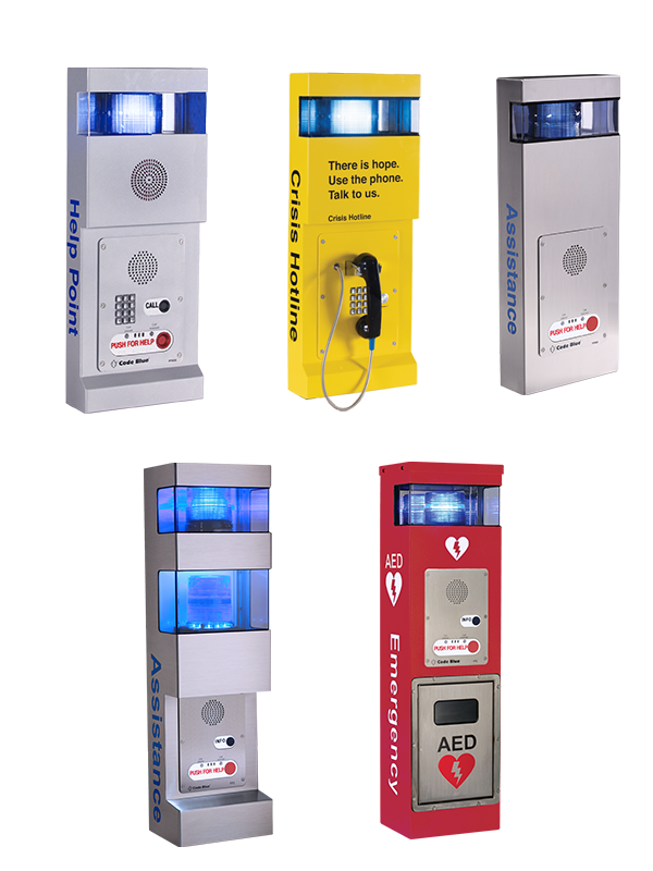 Help Points | Emergency Towers & Call Boxes | Code Blue — Code Blue