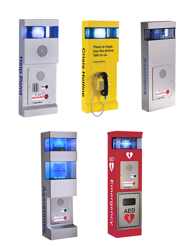 Help Points | Emergency Towers & Call Boxes | Code Blue — Code Blue