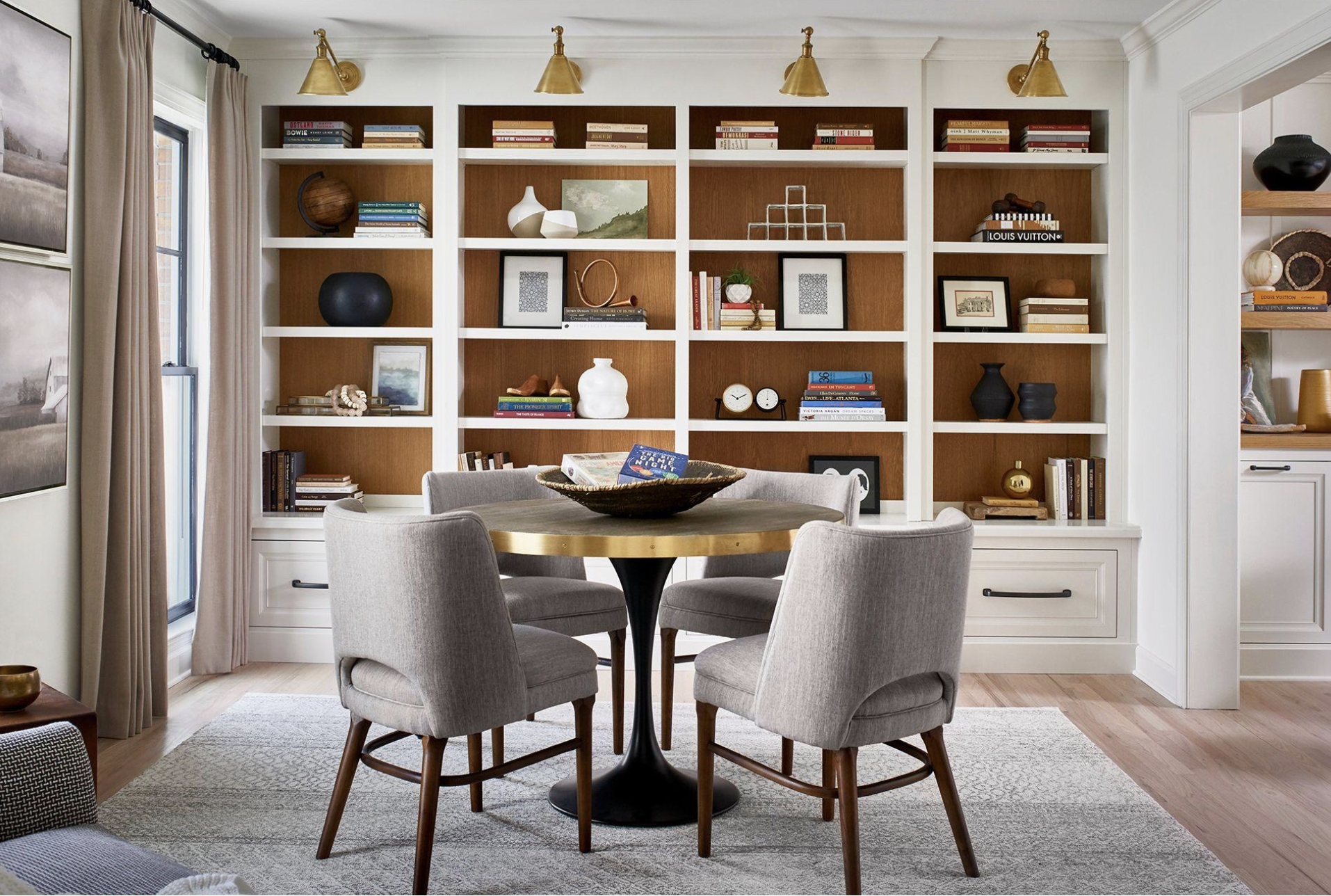 Lori May Interiors built ins