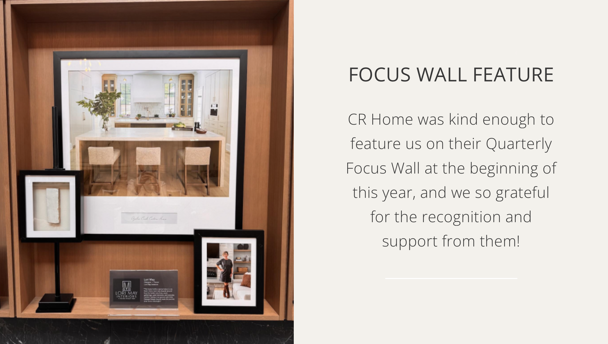 CR Home Wall Lori May Interiors