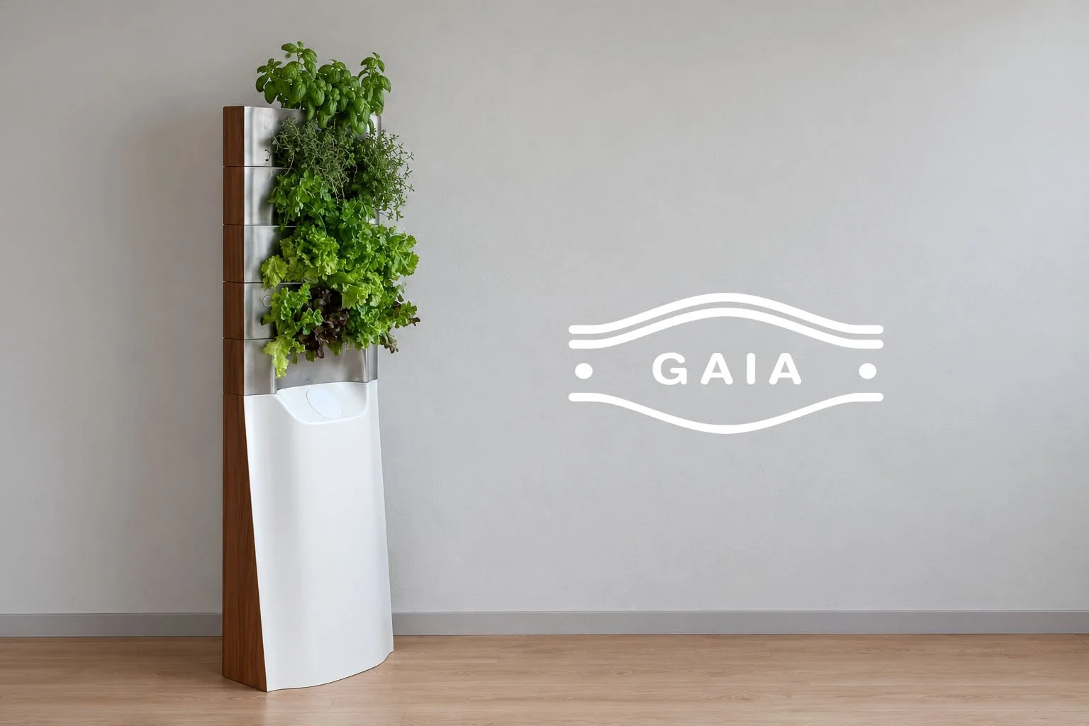 Gaia - another (!) hydroponic system I designed and developed as a consultant for Easy Urban Gardening as a part of a small team.