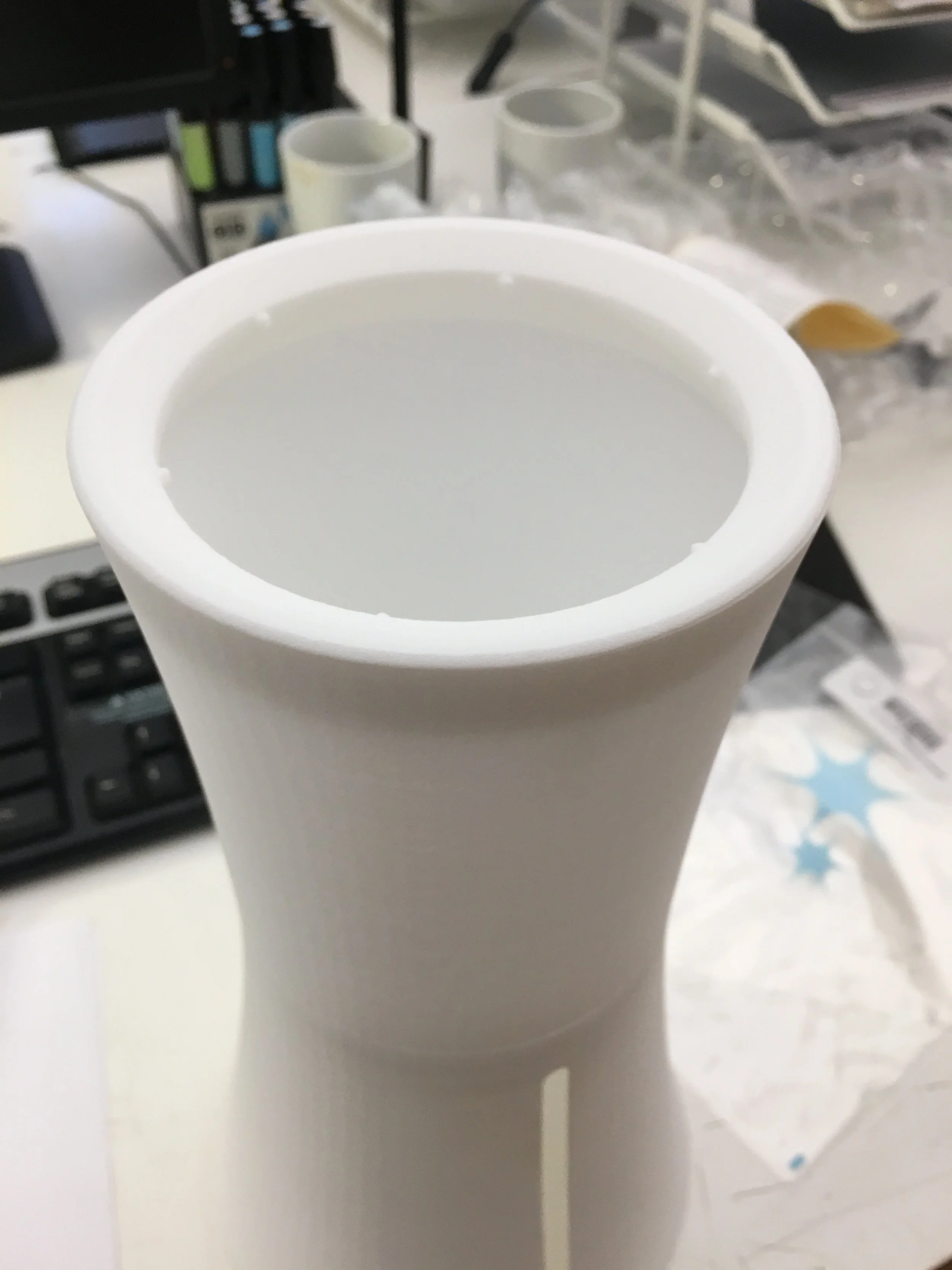 New "watering ring" that evenly distributes water.