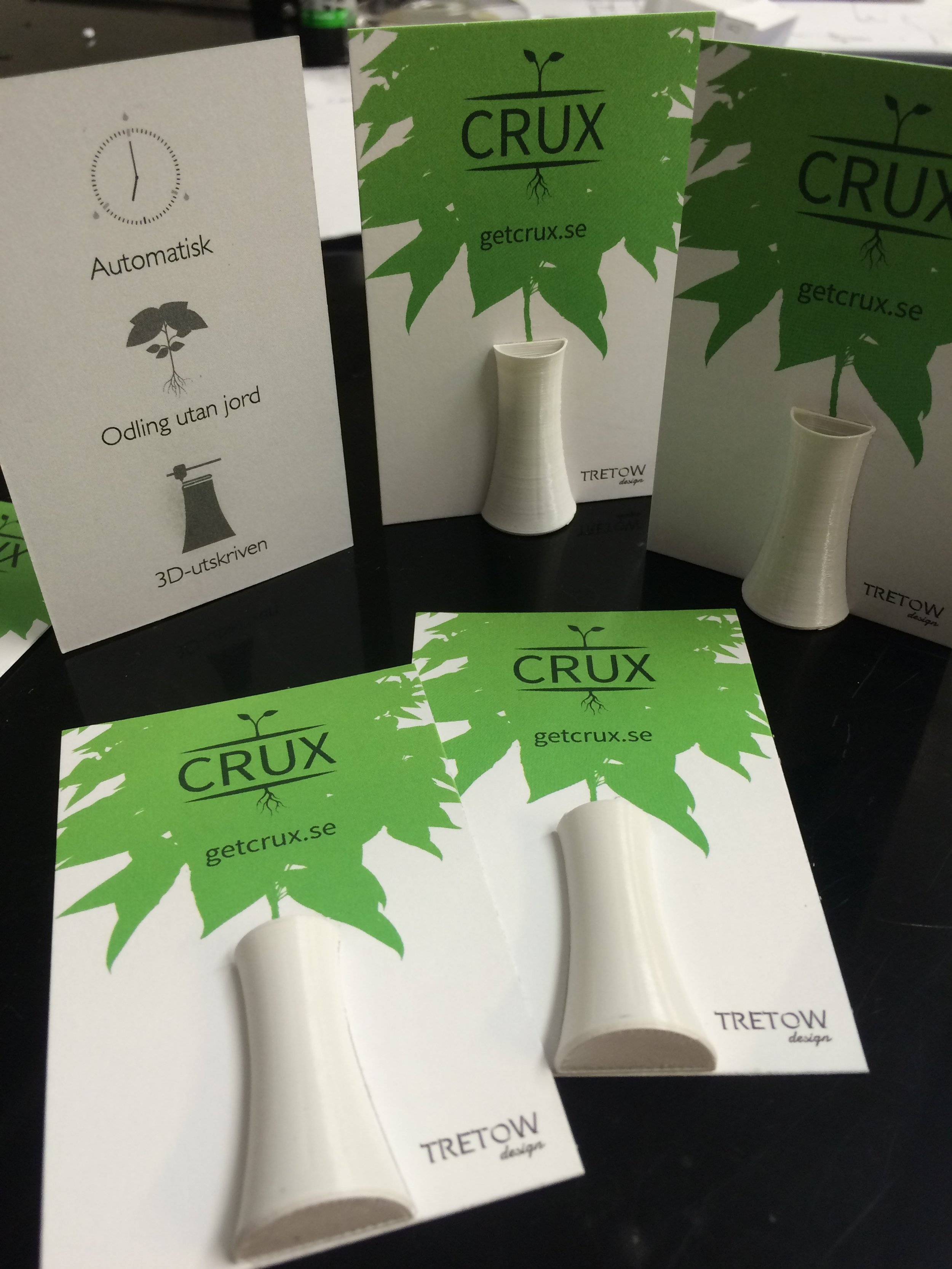 Started selling it online as "Crux" to chili growing enthusiasts.