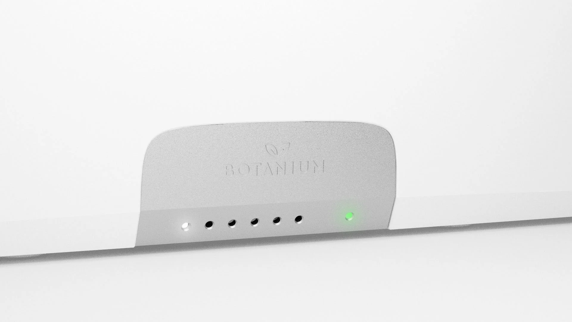 The water level is shown in six steps and you can easily tell when you need to refill the water tank. The RGB-LED to the right uses different colors to alert the user about wifi-connectivity issues such as poor signal, no pairing, no connection etc.