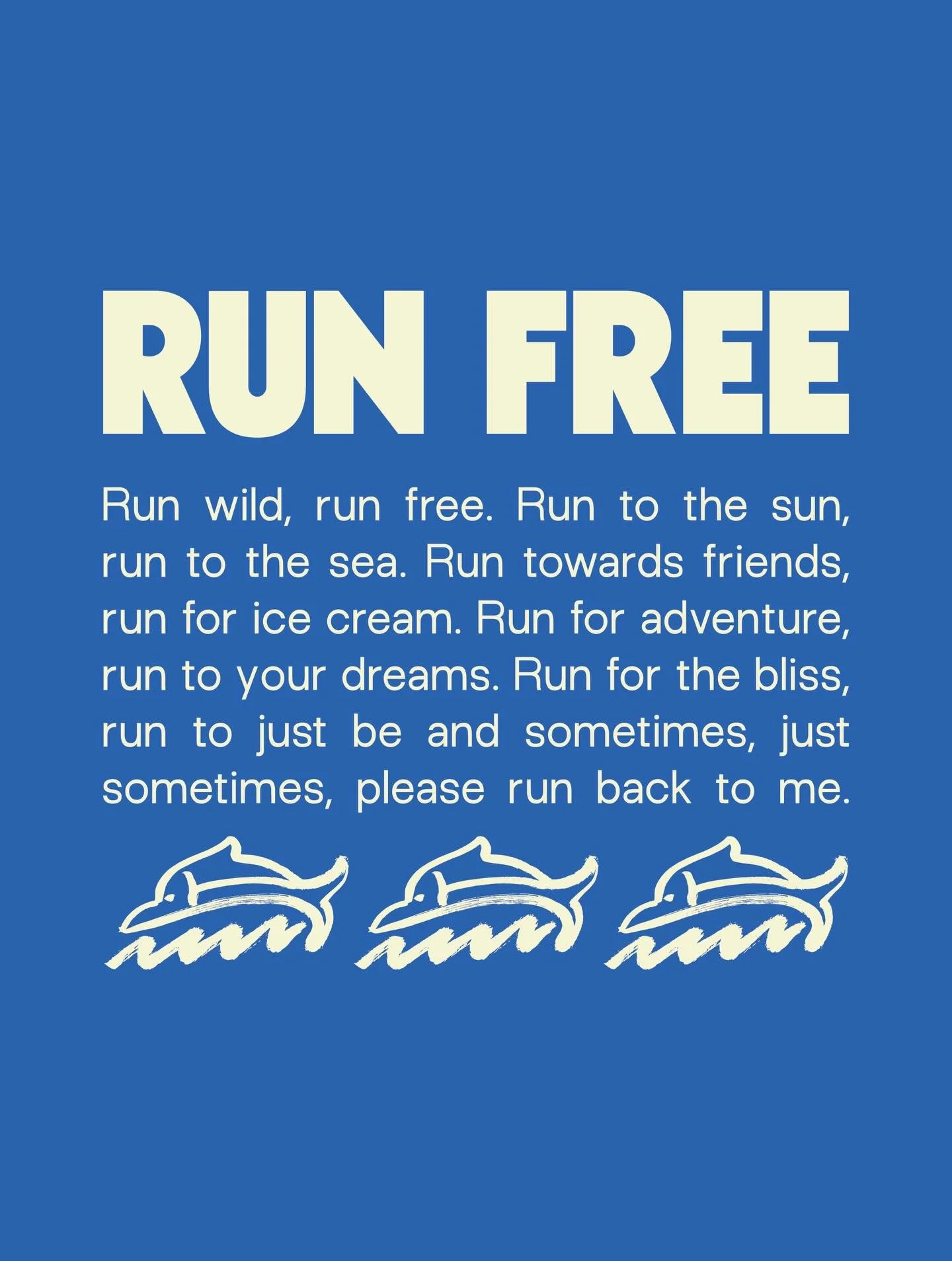 CAREFREE KIDS ARE THE BEST KIDS 💙

The first in a series of three kids tees coming June 2026 🐬