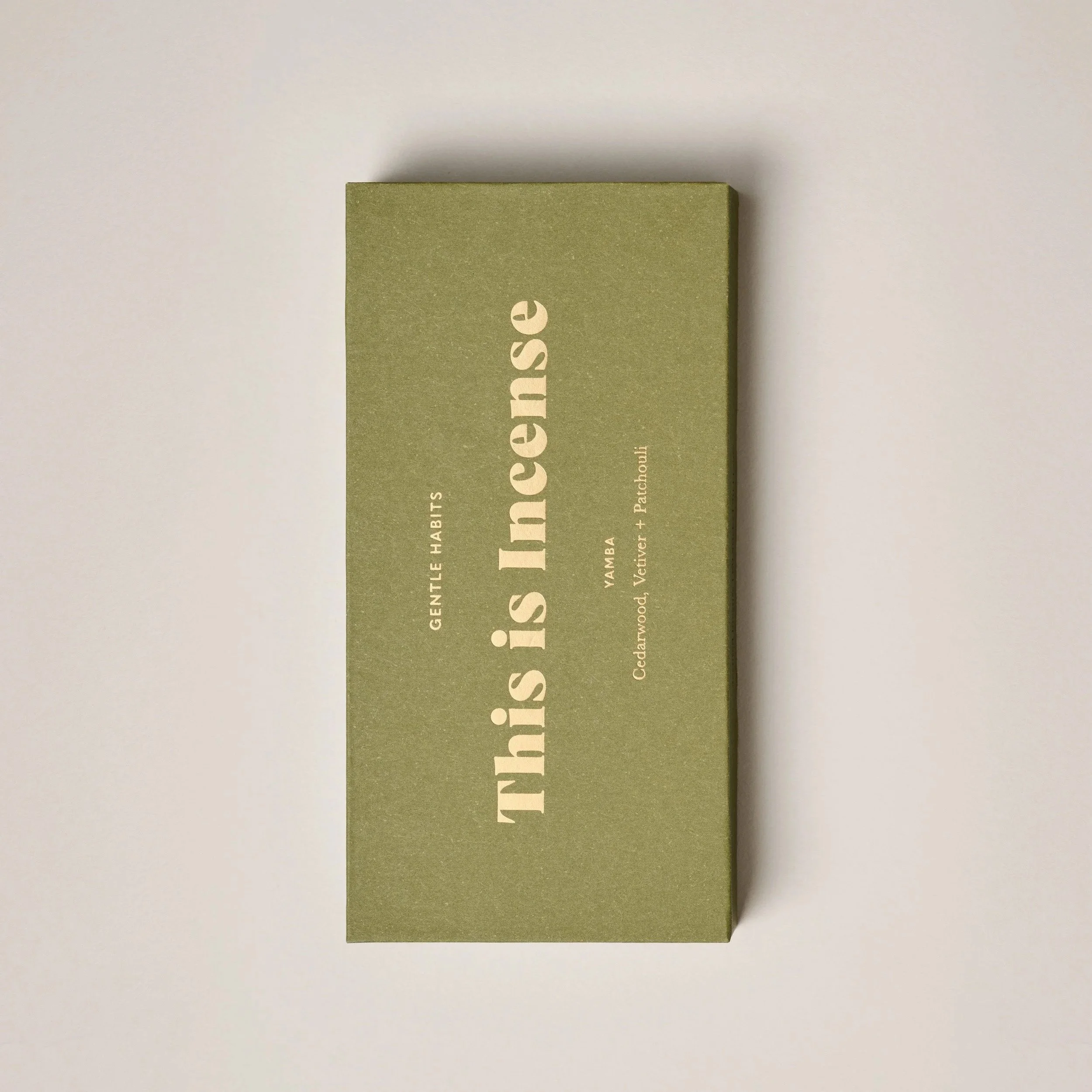 GENTLE HABITS INCENSE - YAMBA