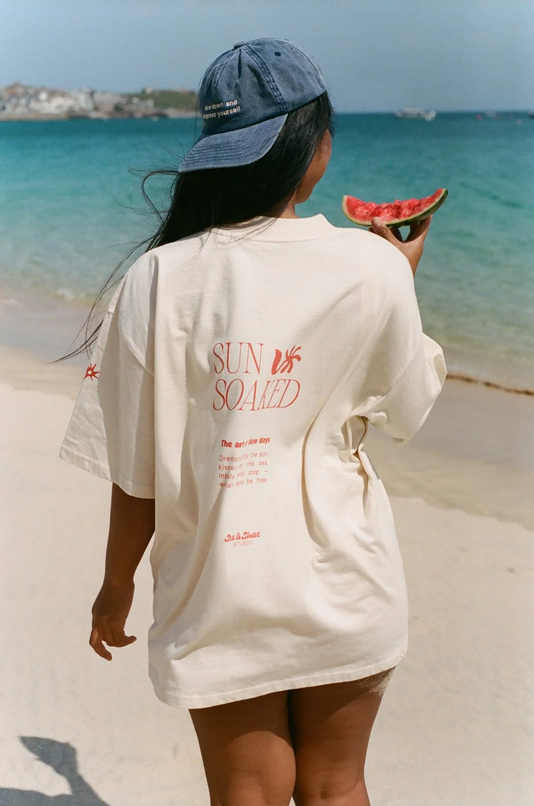 SLOW DOWN  CAP - DENIM