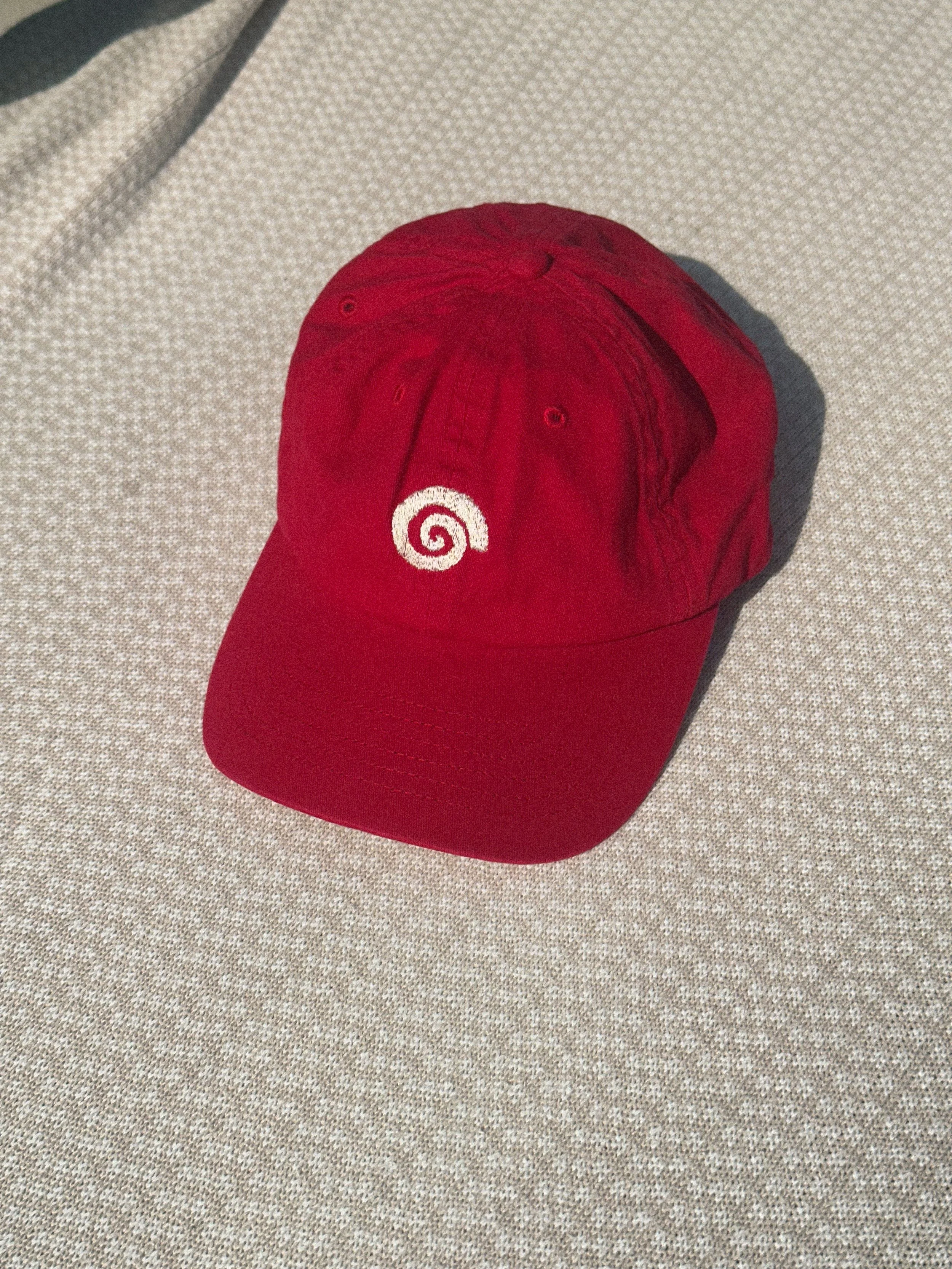 SPIRAL CAP RED