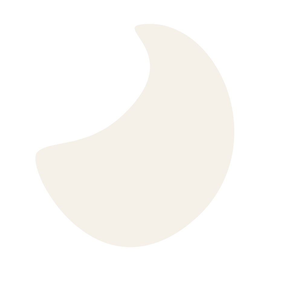 Minimalistische zwart-wit illustratie van een océan met een schelp in de vorm van een slash.