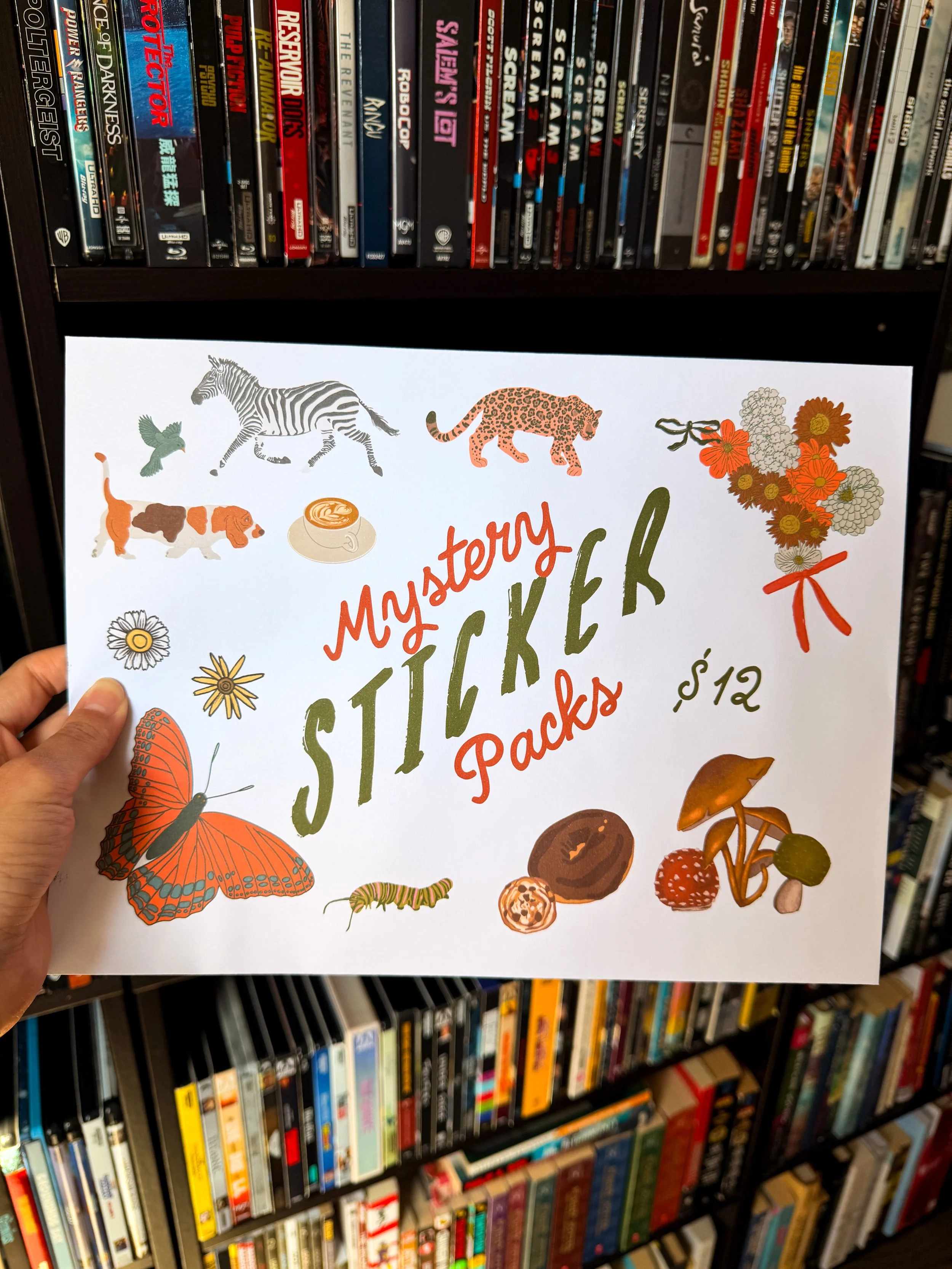Mystery Sticker Packs