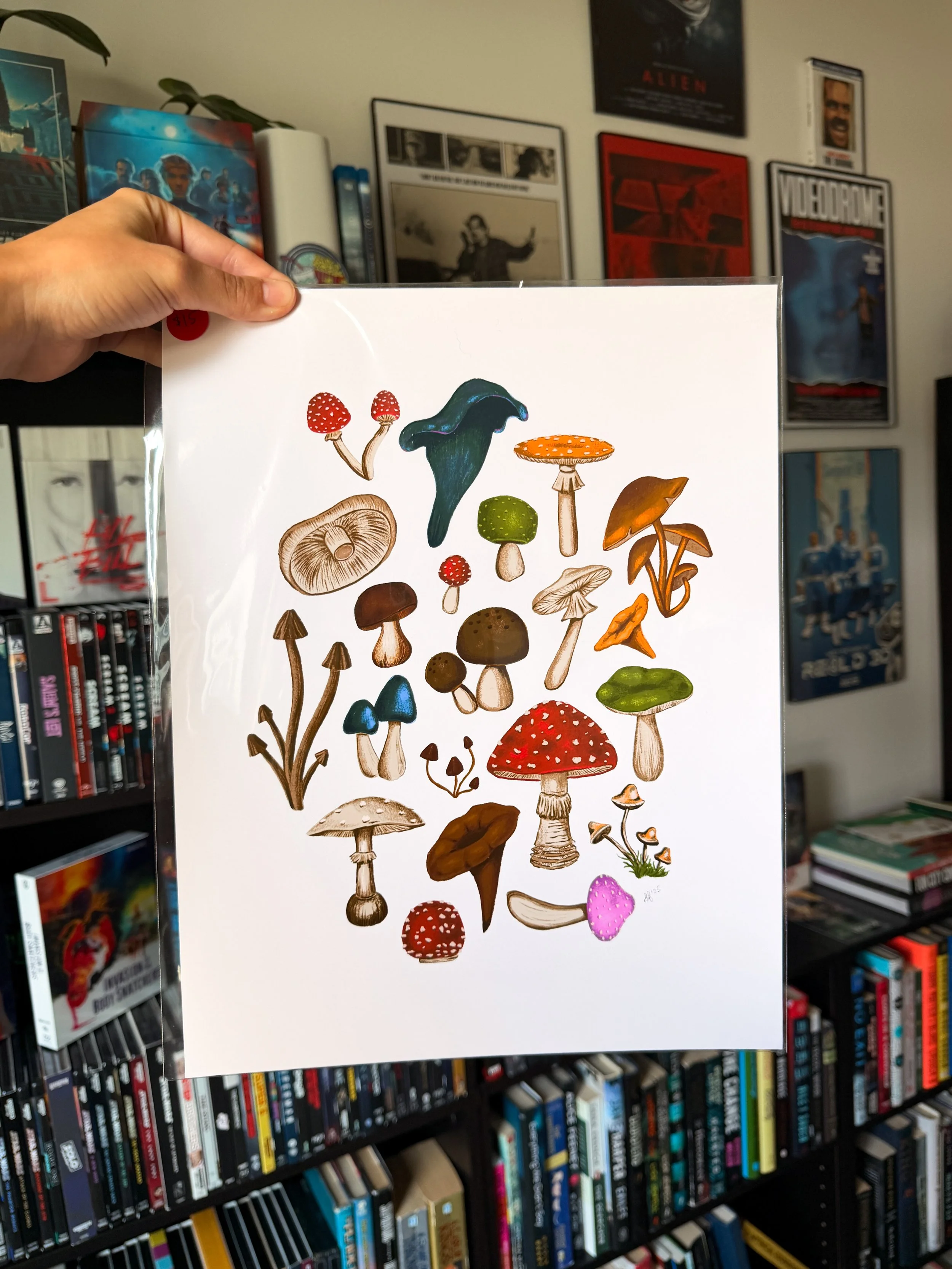 Mushroom Print