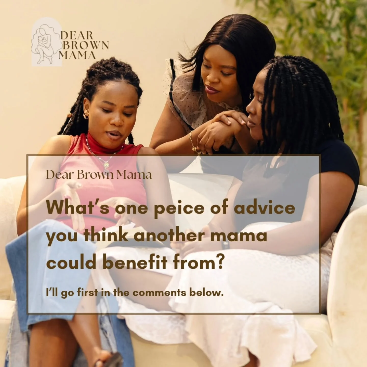 Motherhood wasn't meant to be done alone. 🤎

Sometimes the most powerful thing we can offer another mama is a kind word, a shared lesson, or the reminder that she's doing better than she thinks. Today, we're creating space to pour into one another.
