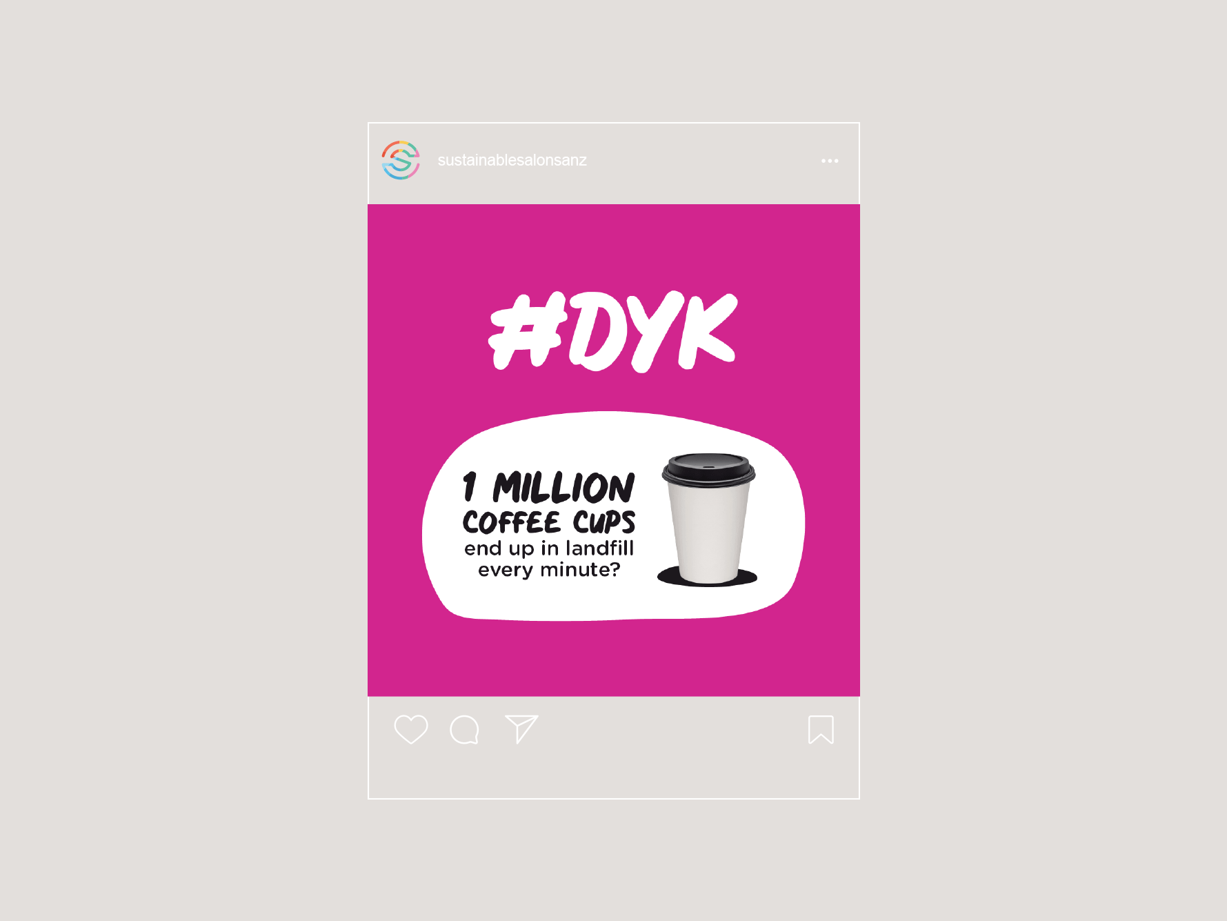 COFFEE CUP RECYCLING CAMPAIGN