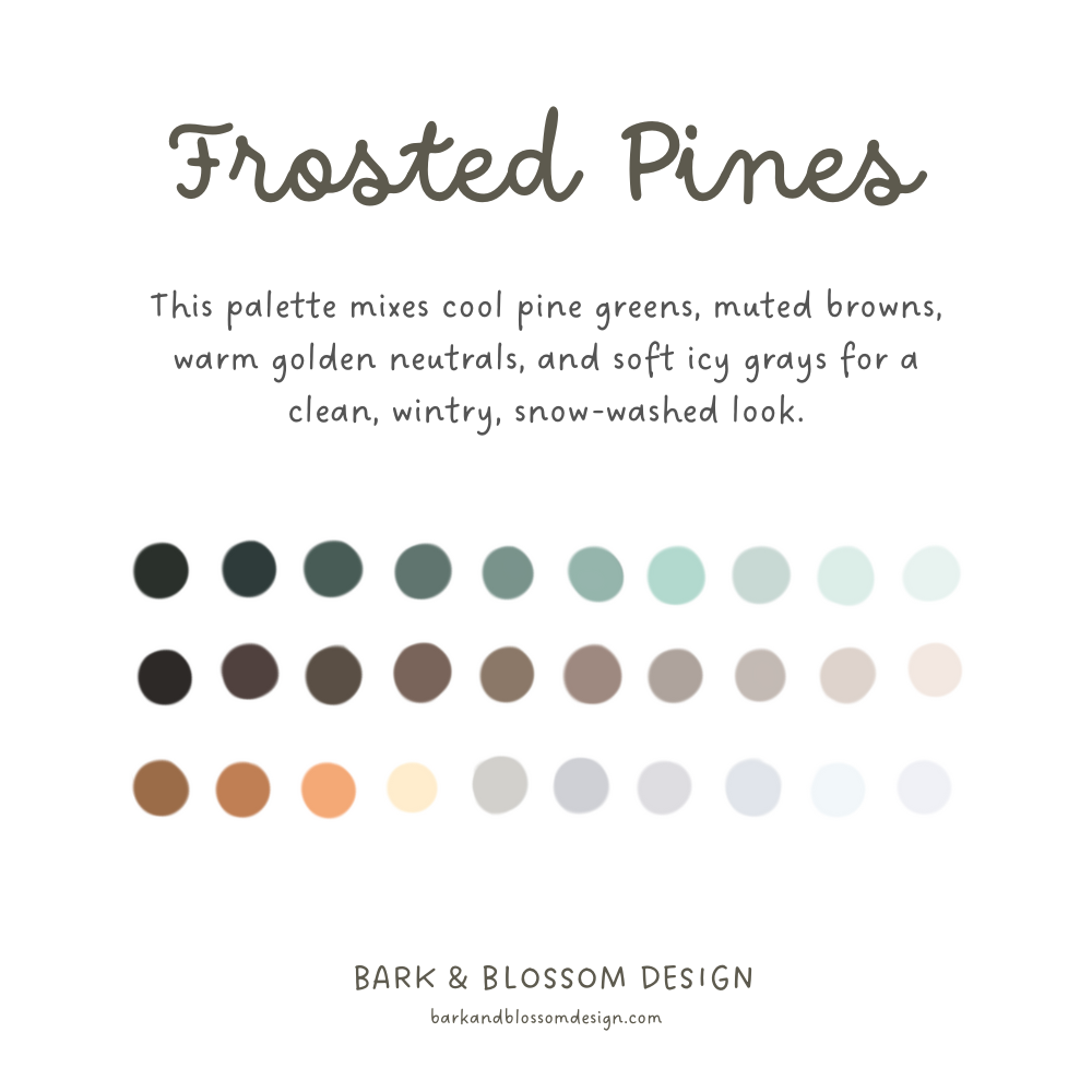 Frosted Pines Color Palette