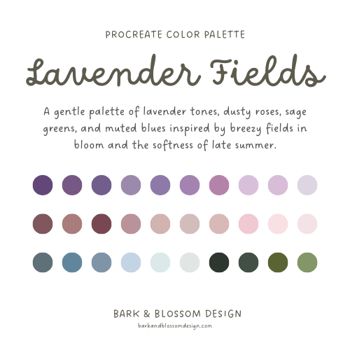 Lavender Fields Color Palette